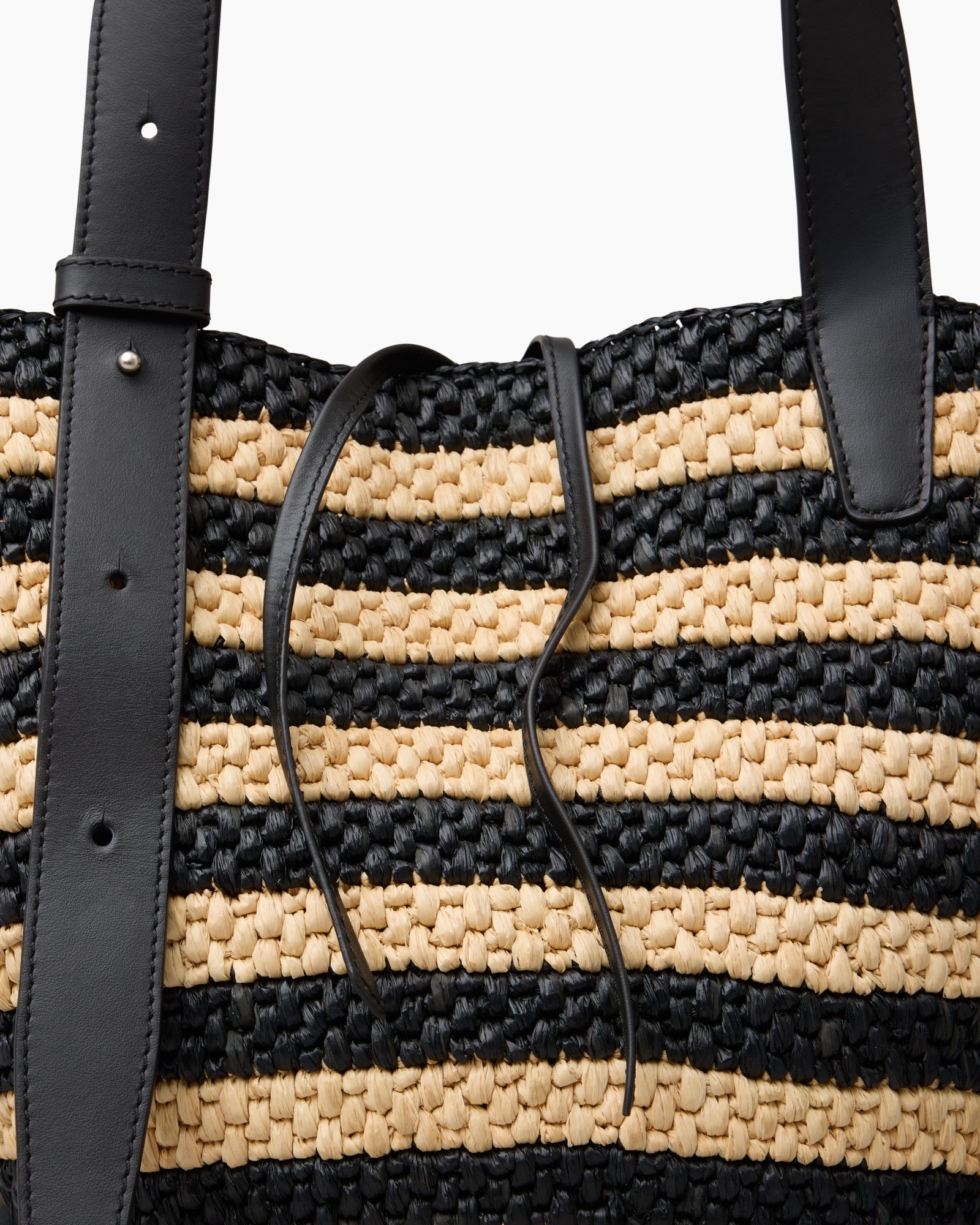 The Bianca Raffia Bag Small