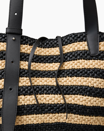 The Bianca Raffia Bag Small