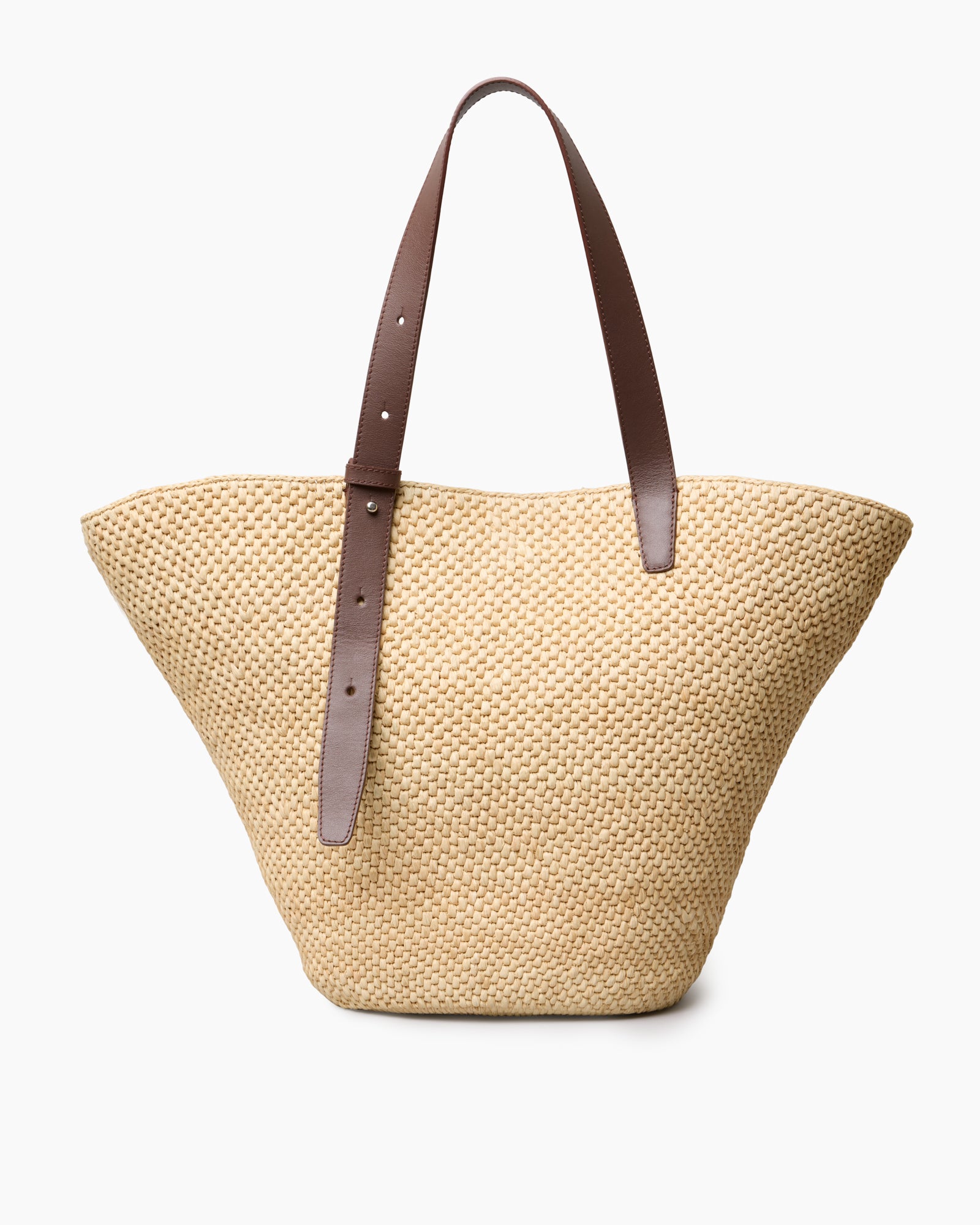 The Bianca Raffia Bag Large