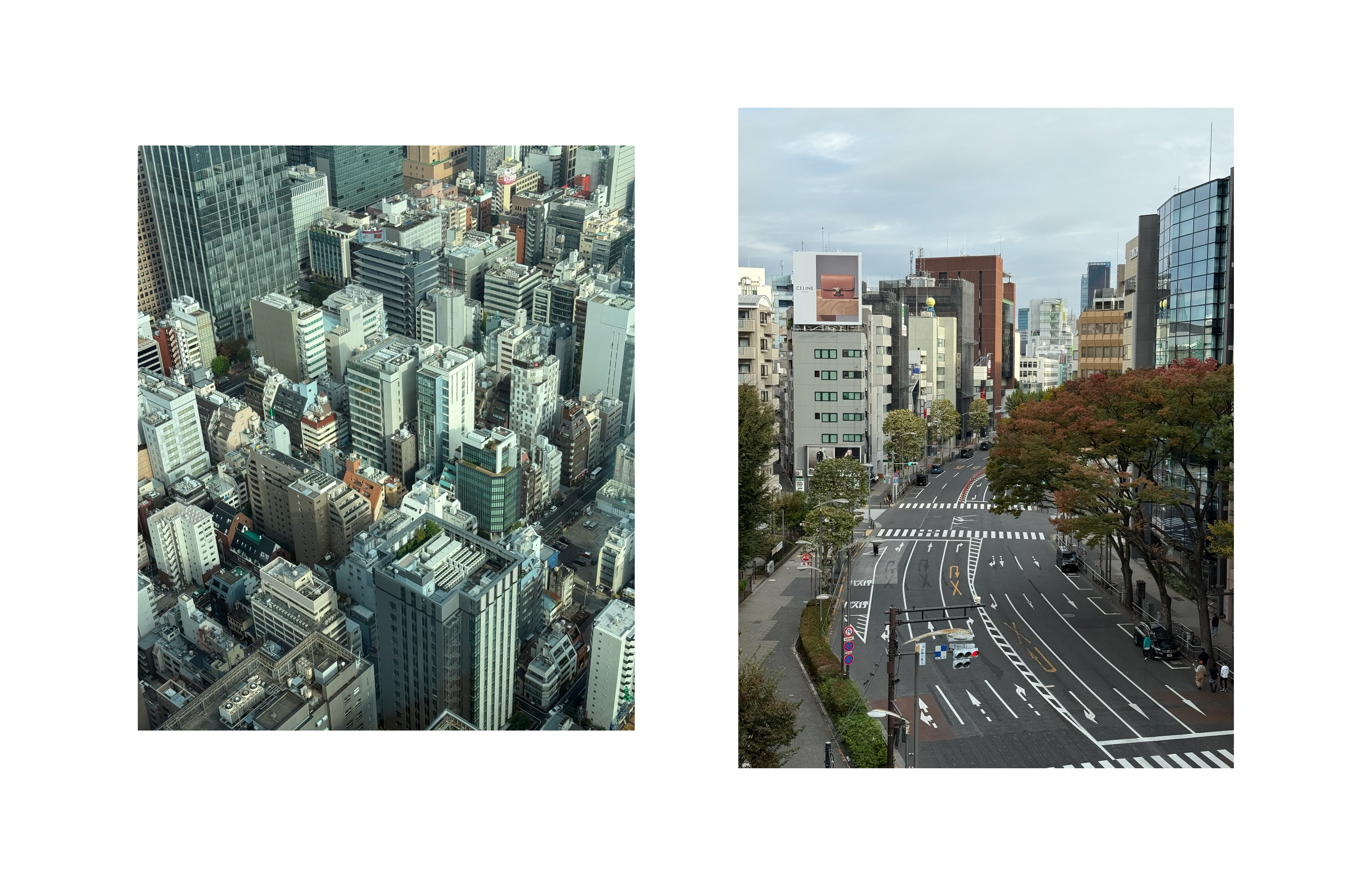 Stunning morning view of the Shibuya streets