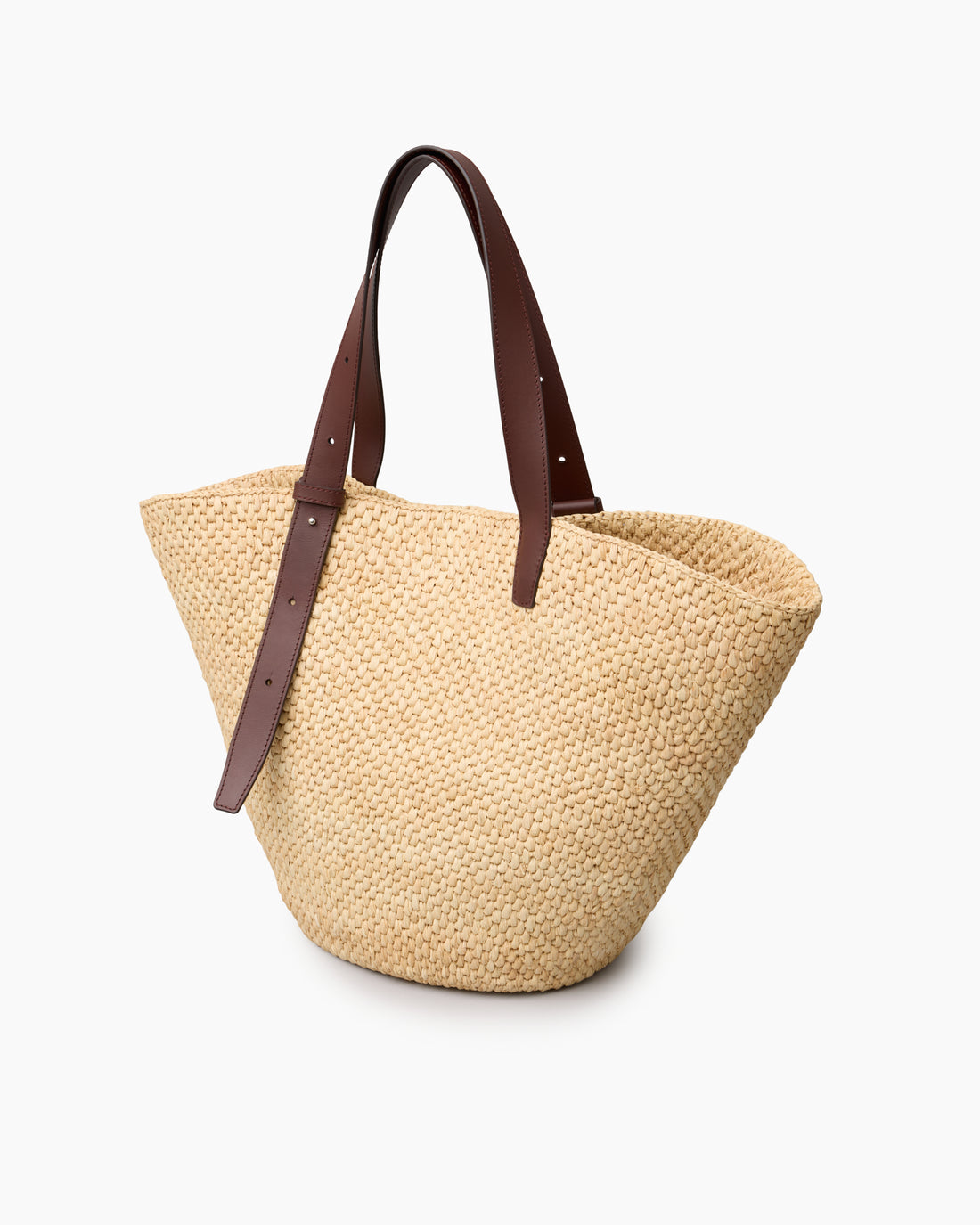 The Bianca Raffia Bag Large