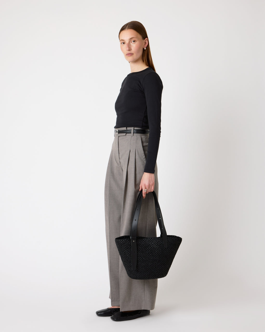 The Bianca Raffia Bag Small