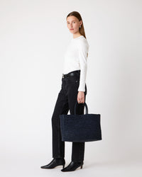 The Charlotte Raffia Bag Large