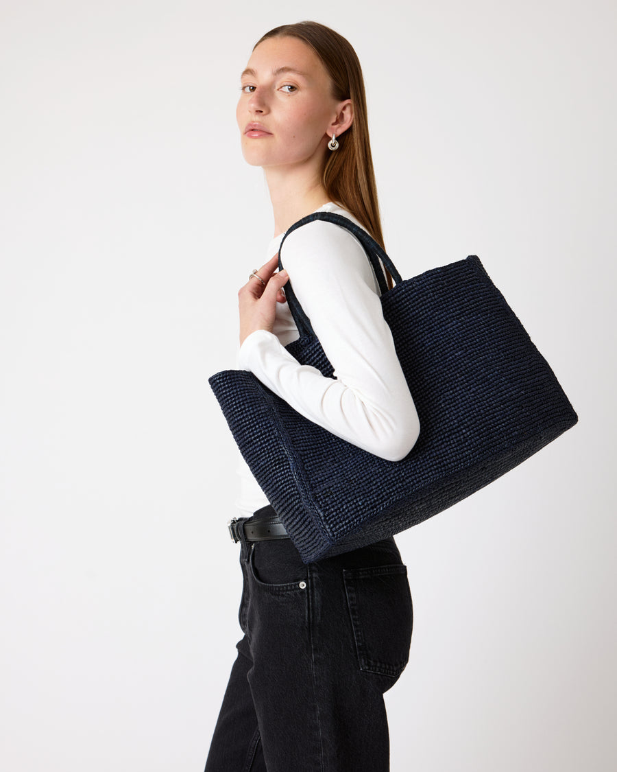 The Charlotte Raffia Bag Large