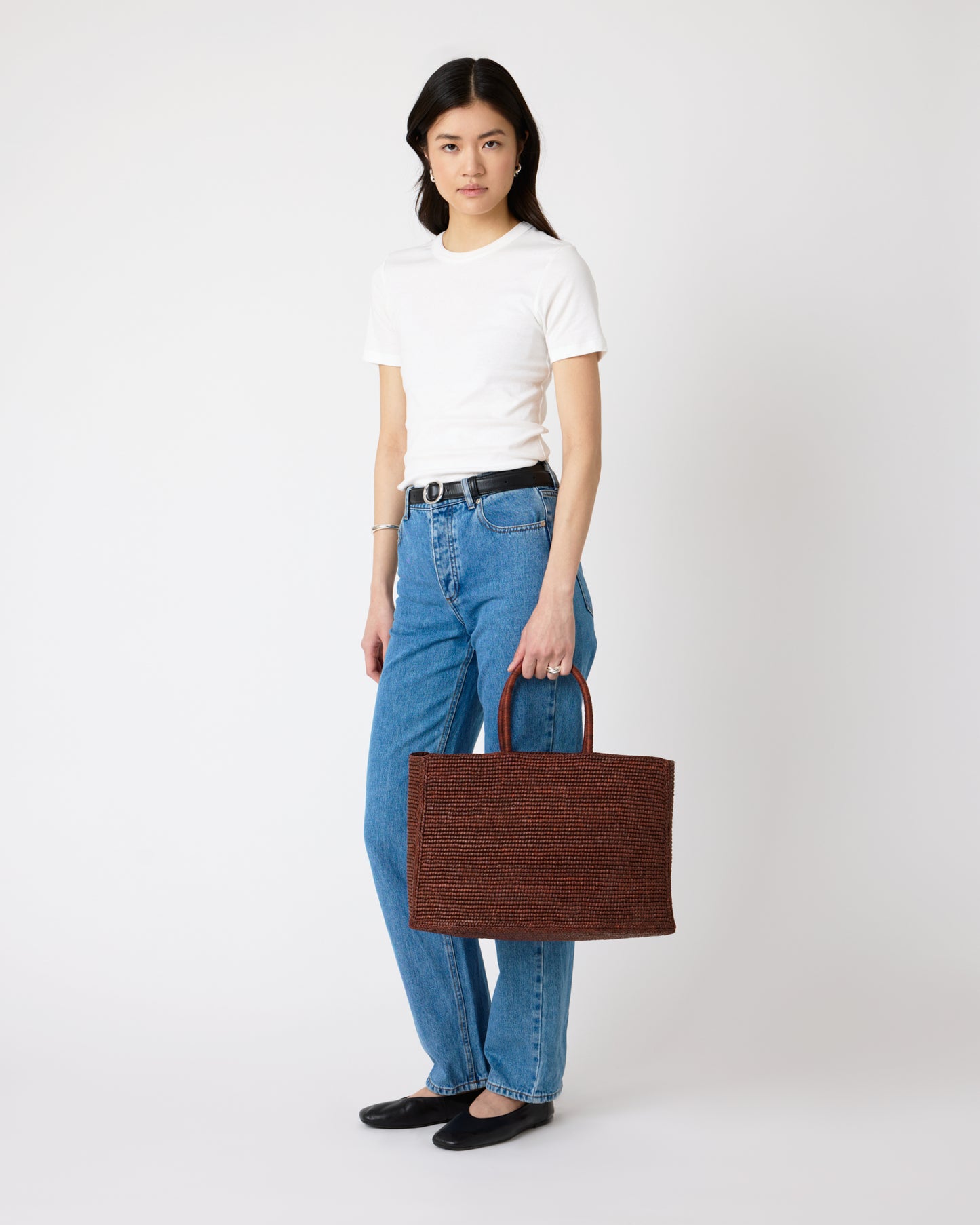 The Charlotte Raffia Bag Large