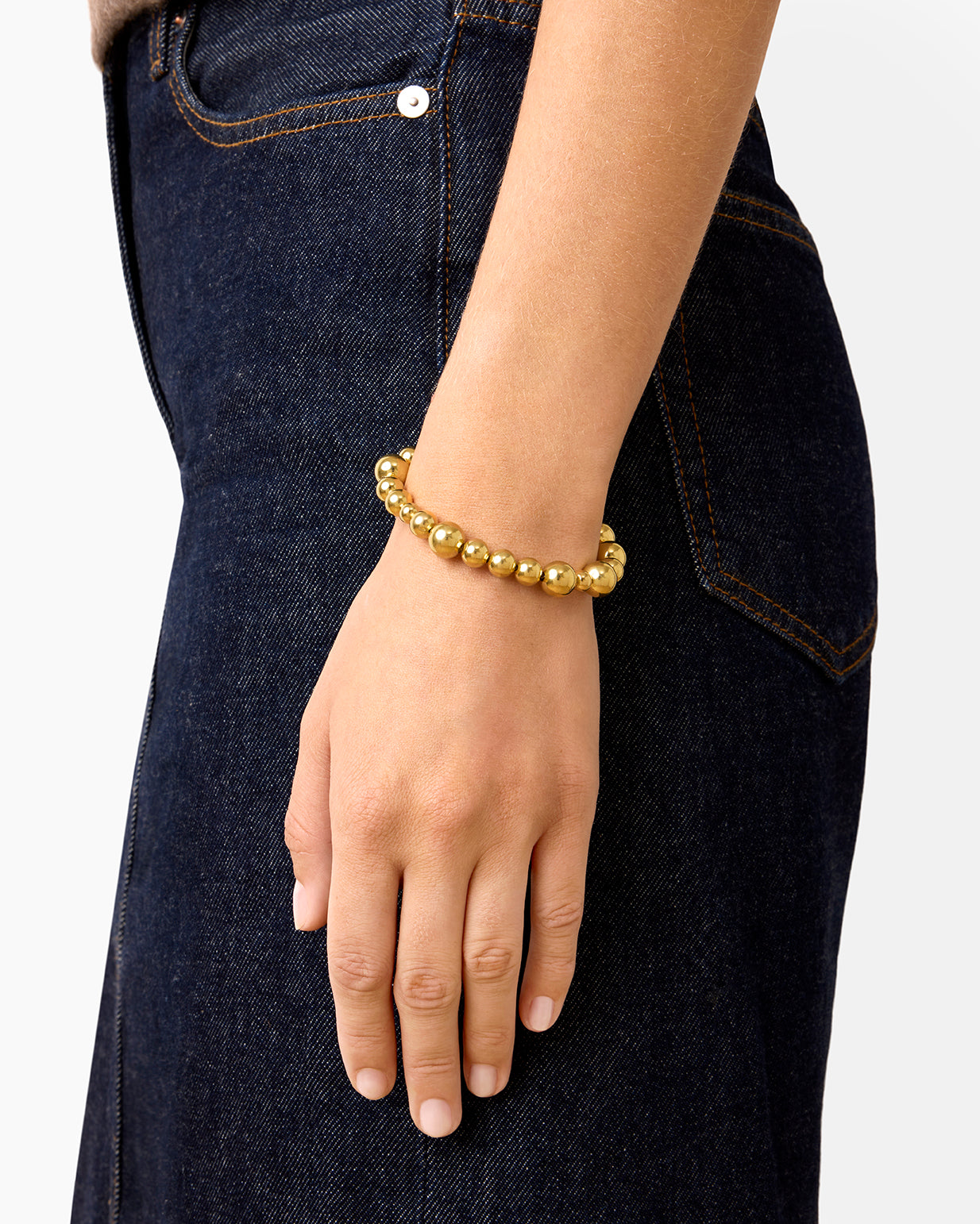 The Elly Bracelet in Gold | LIÉ STUDIO